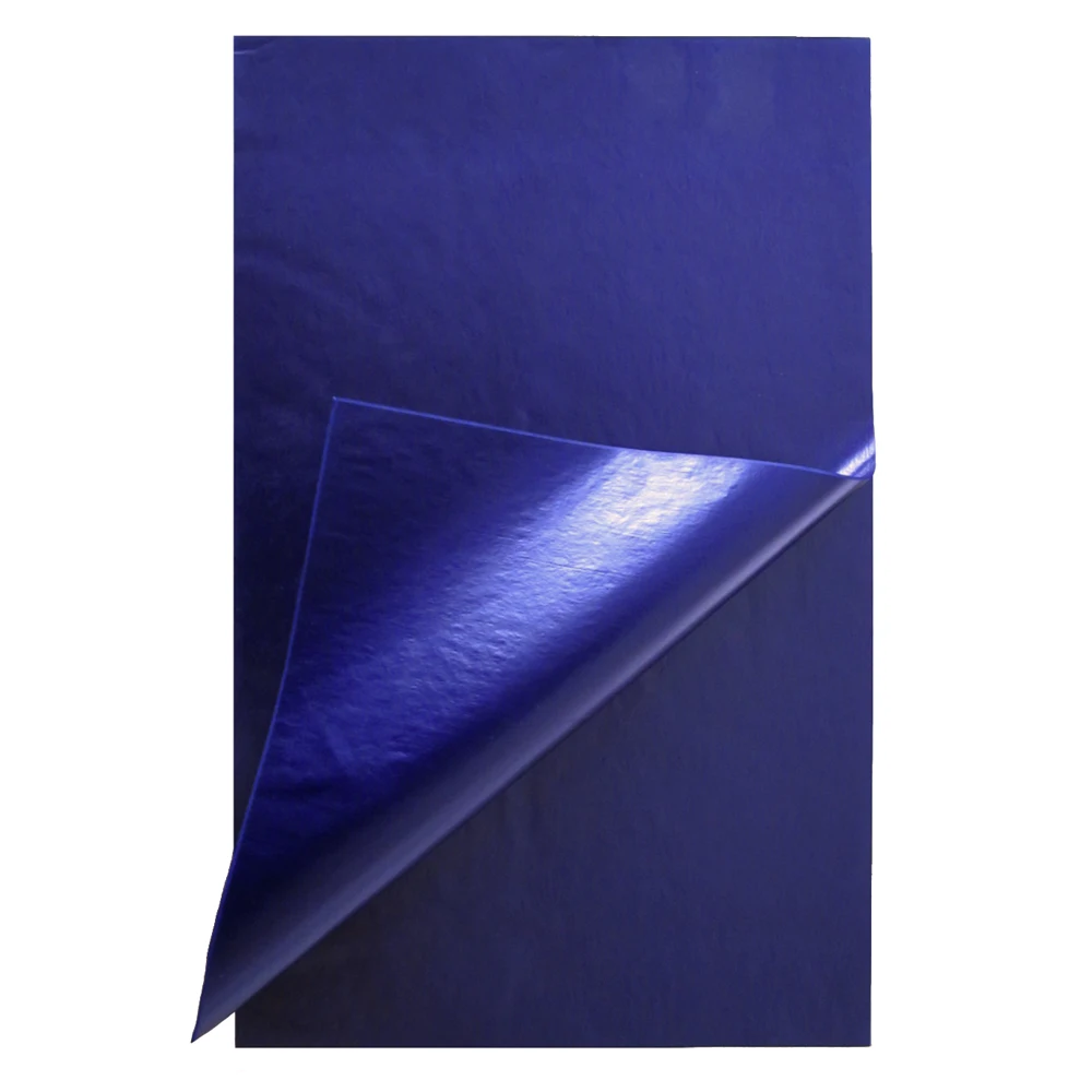 Blue Double Two Sides Carbon Tracing Double Copy Paper Color For Clear