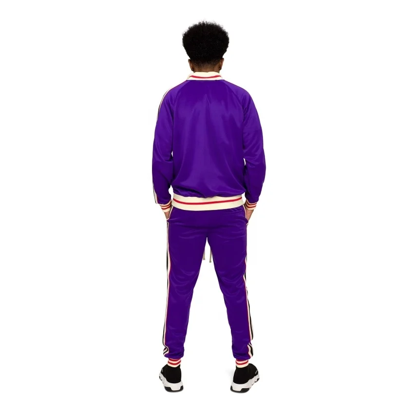 Custom Two-Piece Training Sweatsuits for Men Woven Gay Jogger Track Hoodie Sportswear for Summer Sports Blank Tracksuit Clothing