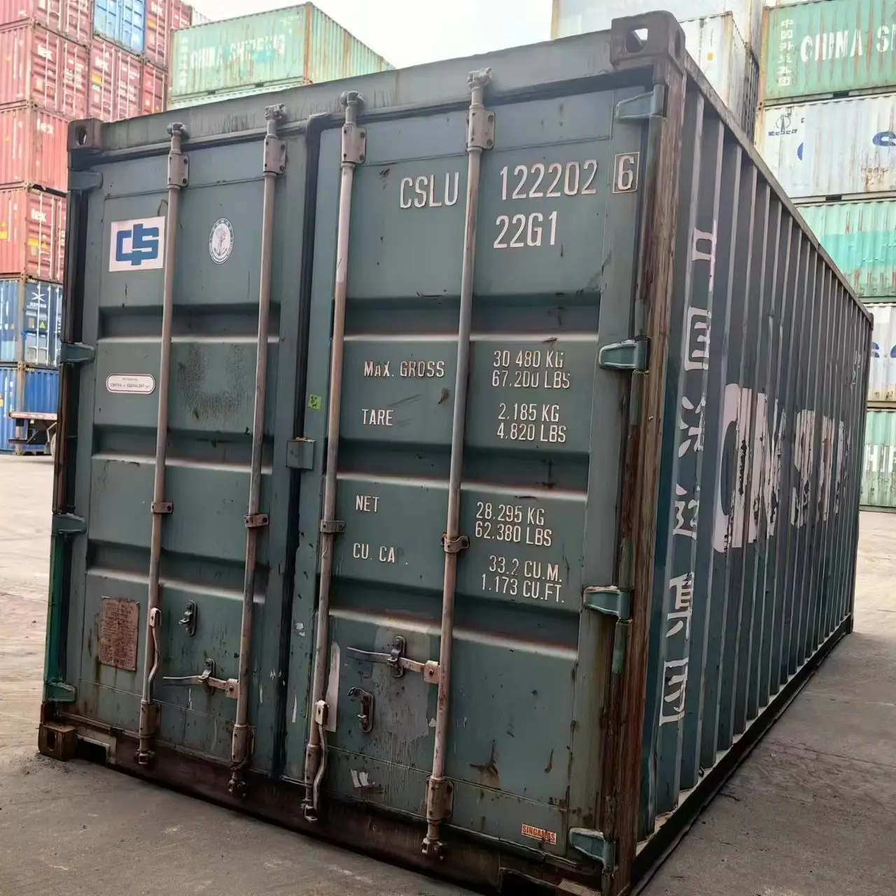 Hot Selling Used Shipping Containers 20ft & 40ft, Wholesale Factory Price, Best Quality Steel Storage & Transport Containers