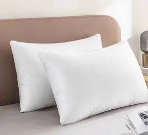 Luxury 5 Star Hotel Quality Christmas Pillow 100% Cotton Soft and Supportive Bed Pillow for Home Bedroom Decor