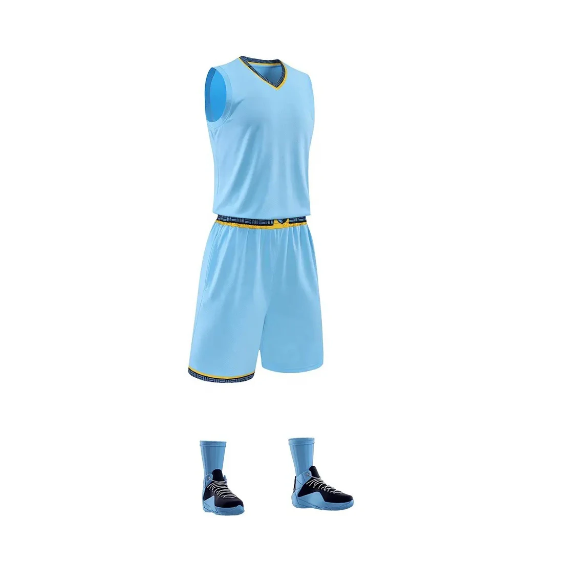 Custom Basketball Jersey Breathable Multiple Styles Color Basketball Team Uniform Buy