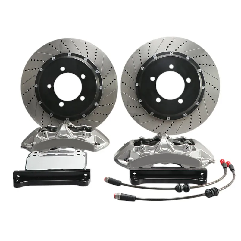 Big Brake Caliper Kits Auto Brake Systems Disc Rotor Pads Line Set For Subaru WRX STI Forester XV