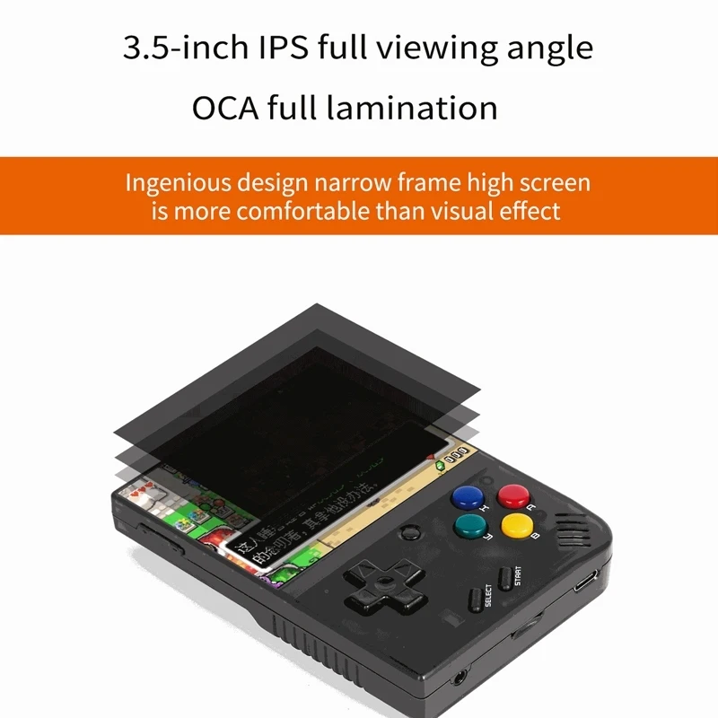 Console Portable Miyoo Mini Plus - Écran 3,5" IPS 640x480, Processeur Dual-Core, 3000mAh, RetroArch, Jeux Rétro - 10