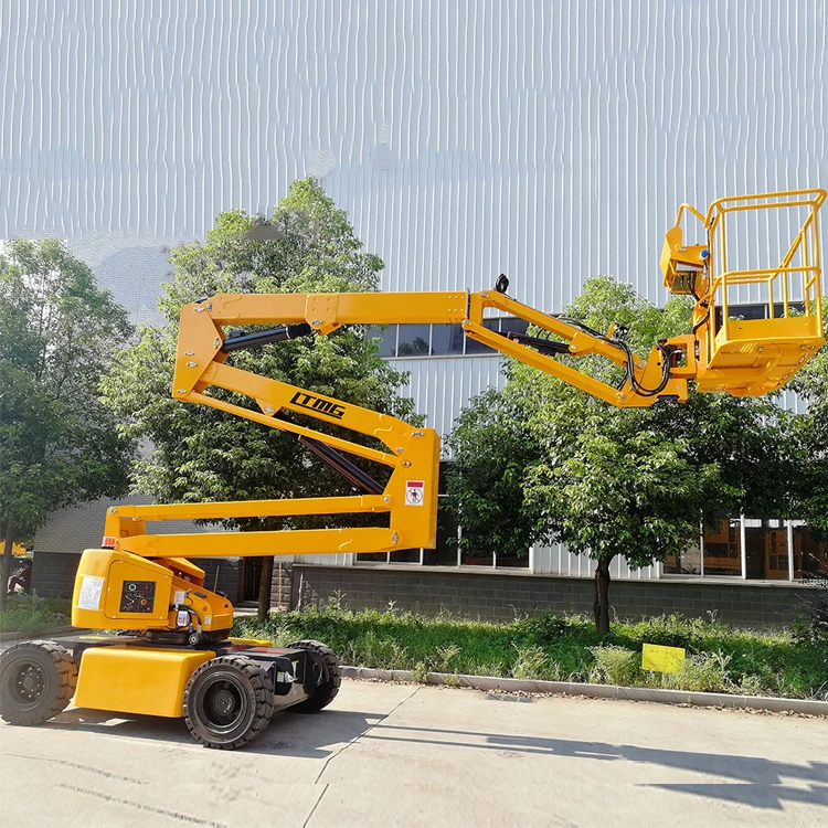 Hot Sale Original Cherry Picker Truck Mounted Hydraulic Scissor Lift High-duty Steel 2.2kw 2m Lifting Height Used 5 Year