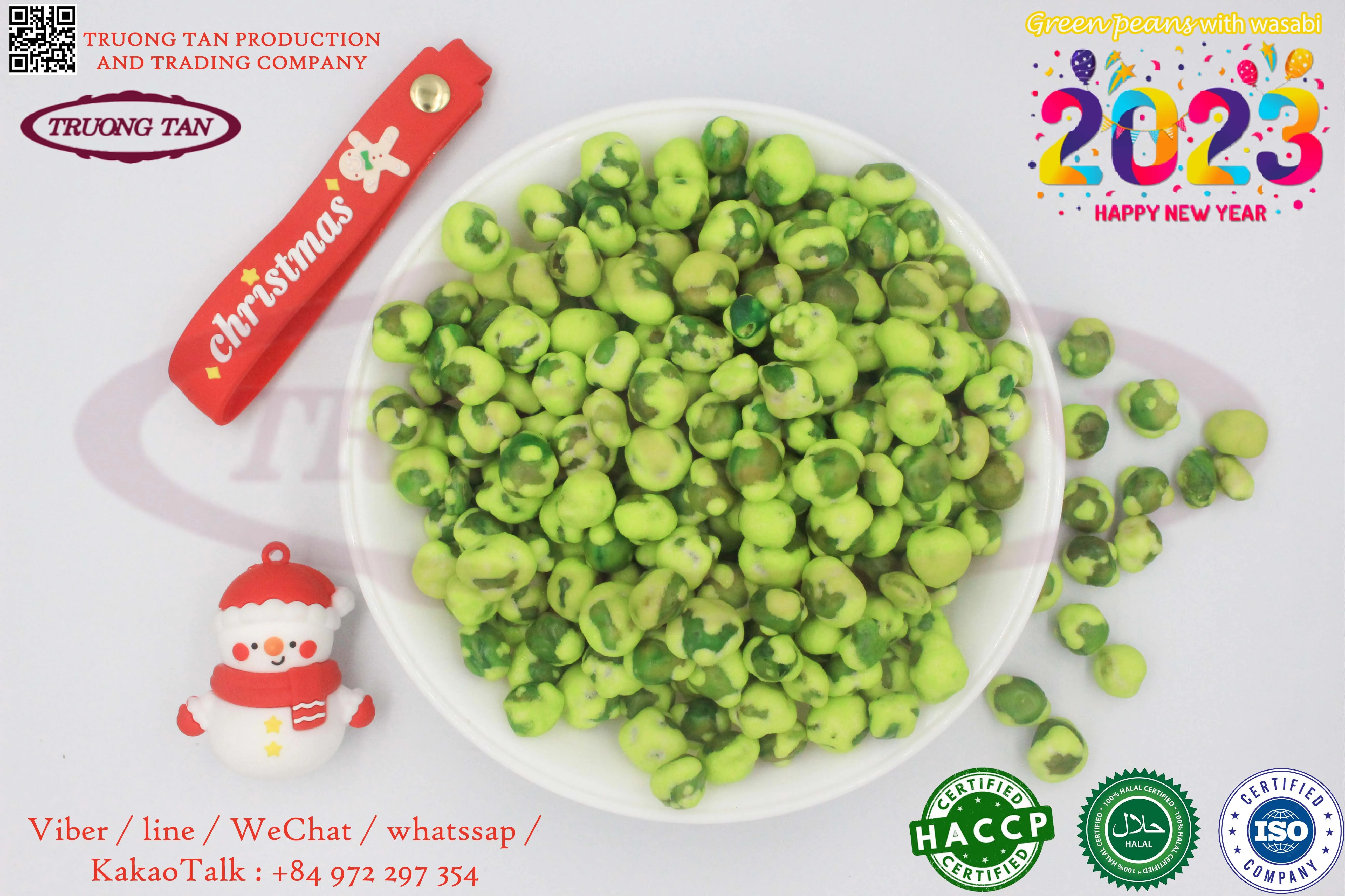 Оптовая продажа ароматизированный арахис с кокосовым соком закуски жареный бренд truong tan