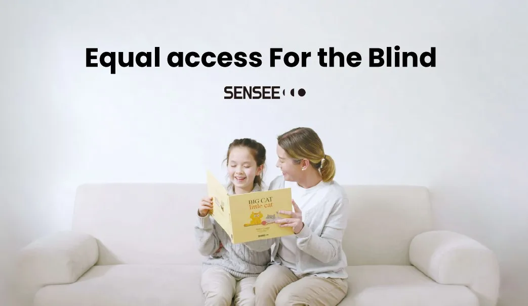 Sensee Braille Triangle,Fairy Tale Braille Book For Visually Impaired