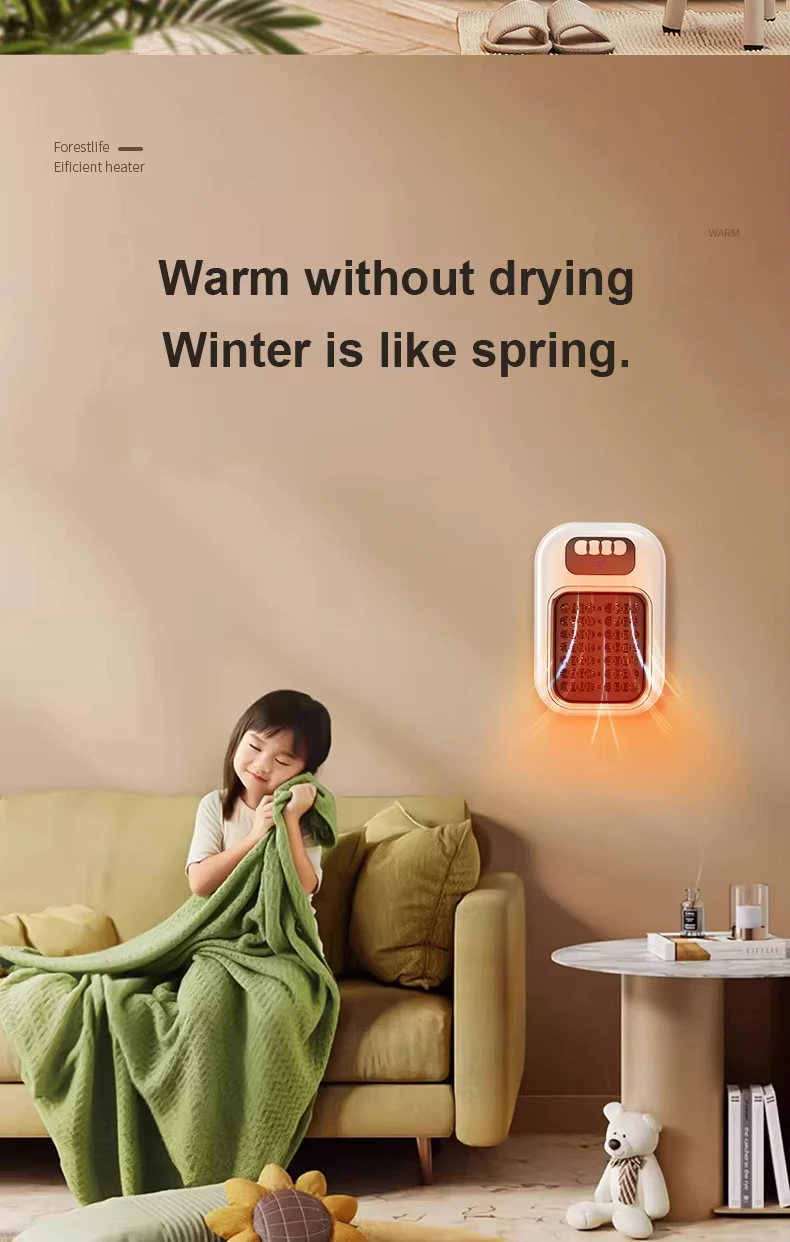 Mini Heater, LCD, PTC, 400W, 200ft - detail 10
