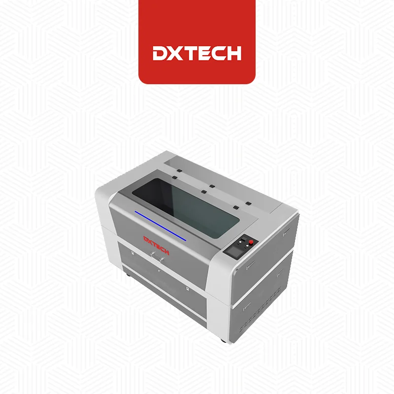 For DXTECH Auto Position CO2 Laser Cutting Machine Glass Geramics for Decoration for Wood Paper Supports LAS DST DXF Graphic For