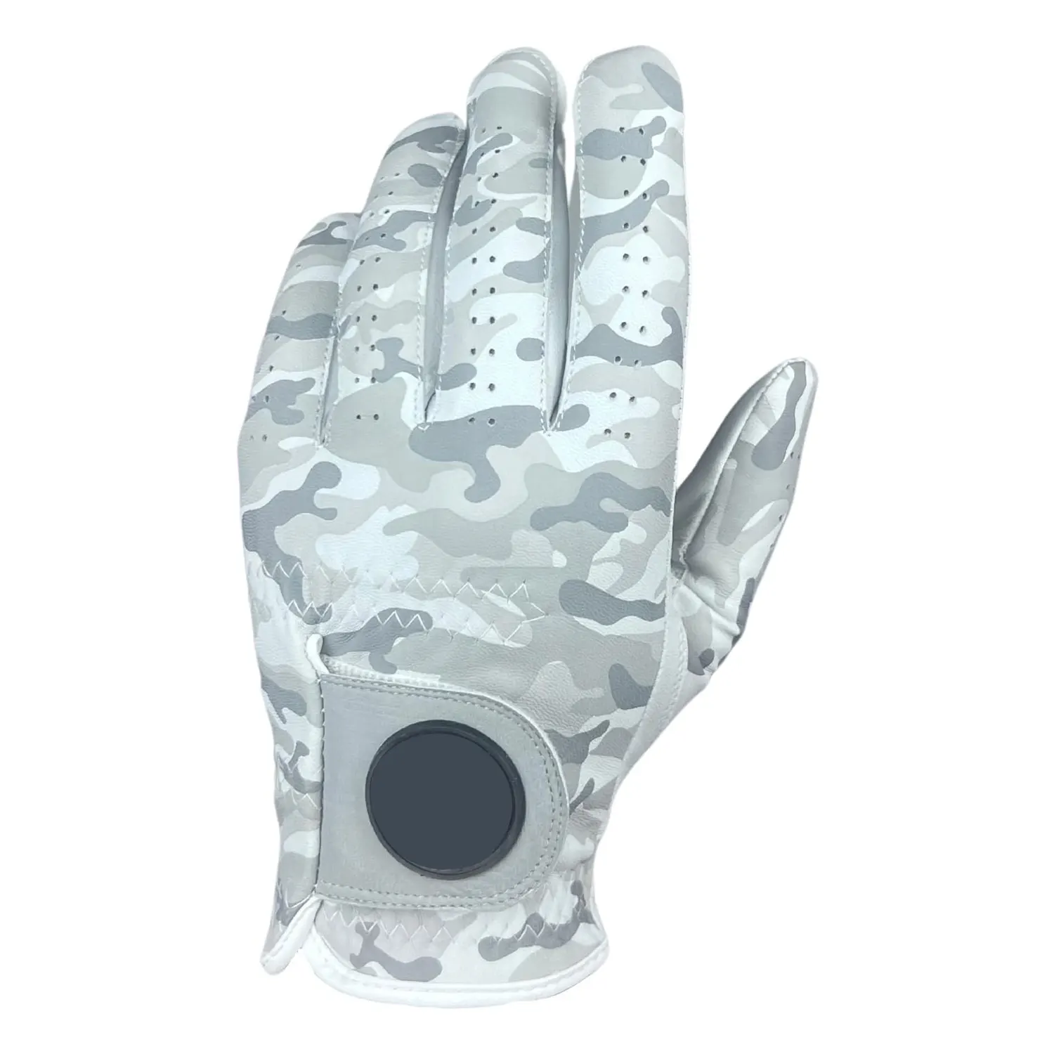 Extra Grip,Great Looking Design Camo Leather Golf Glove For Men's Left