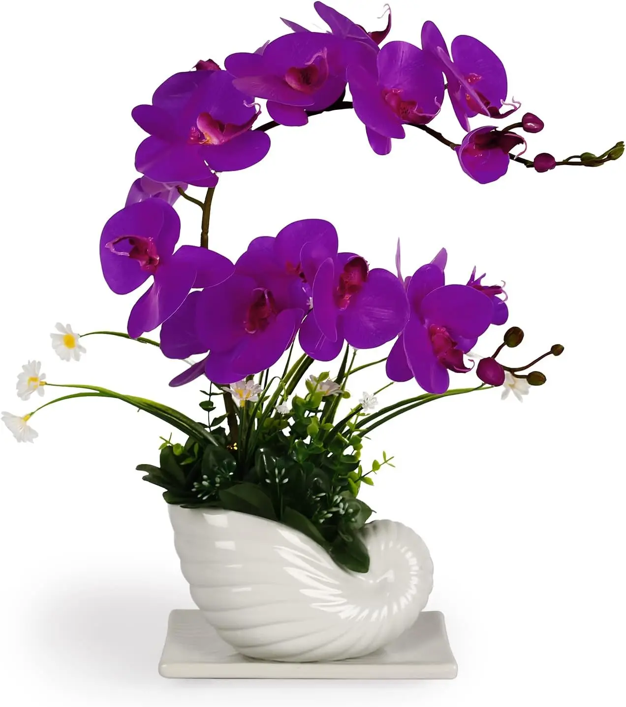 Lot De 50 Fleurs D'Orchidées Artificielles Phalaenopsis En Soie - Violet Clair, Pour Déco & Loisirs Créatifs