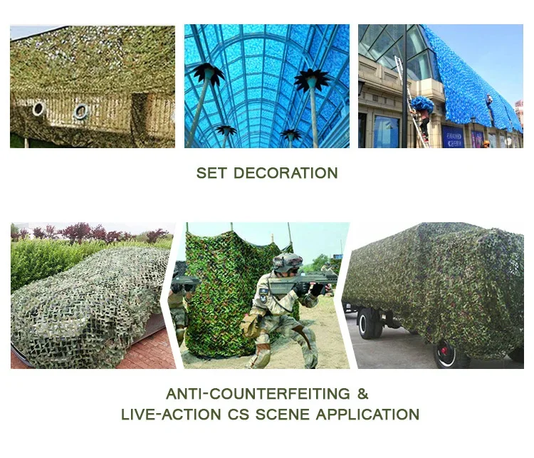 Outdoor Training Camo Net Multispectral Durable Oxford Cloth Polyester ...