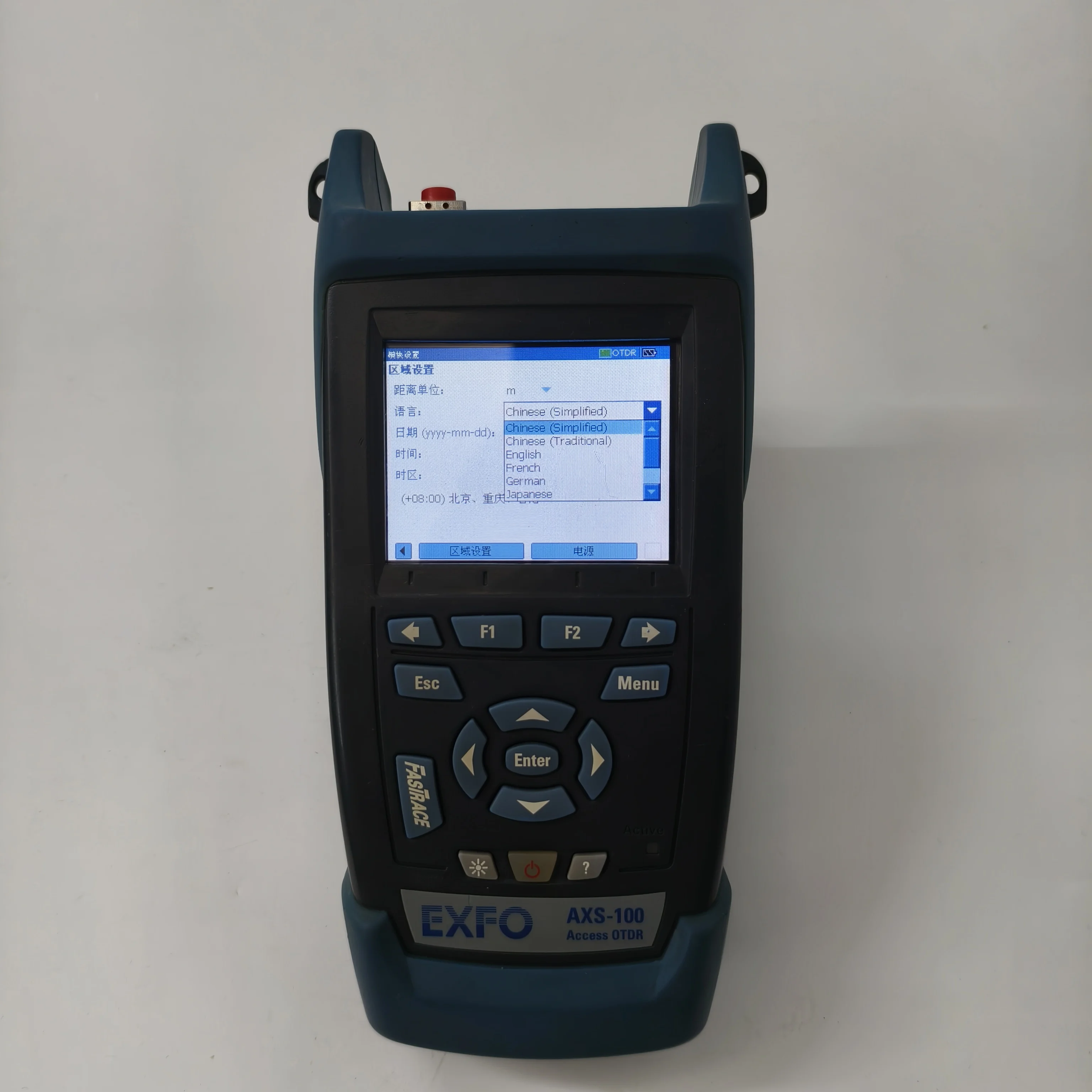 Used EXFO AXS-100 Optical Time Domain Reflectometer Fiber OTDR