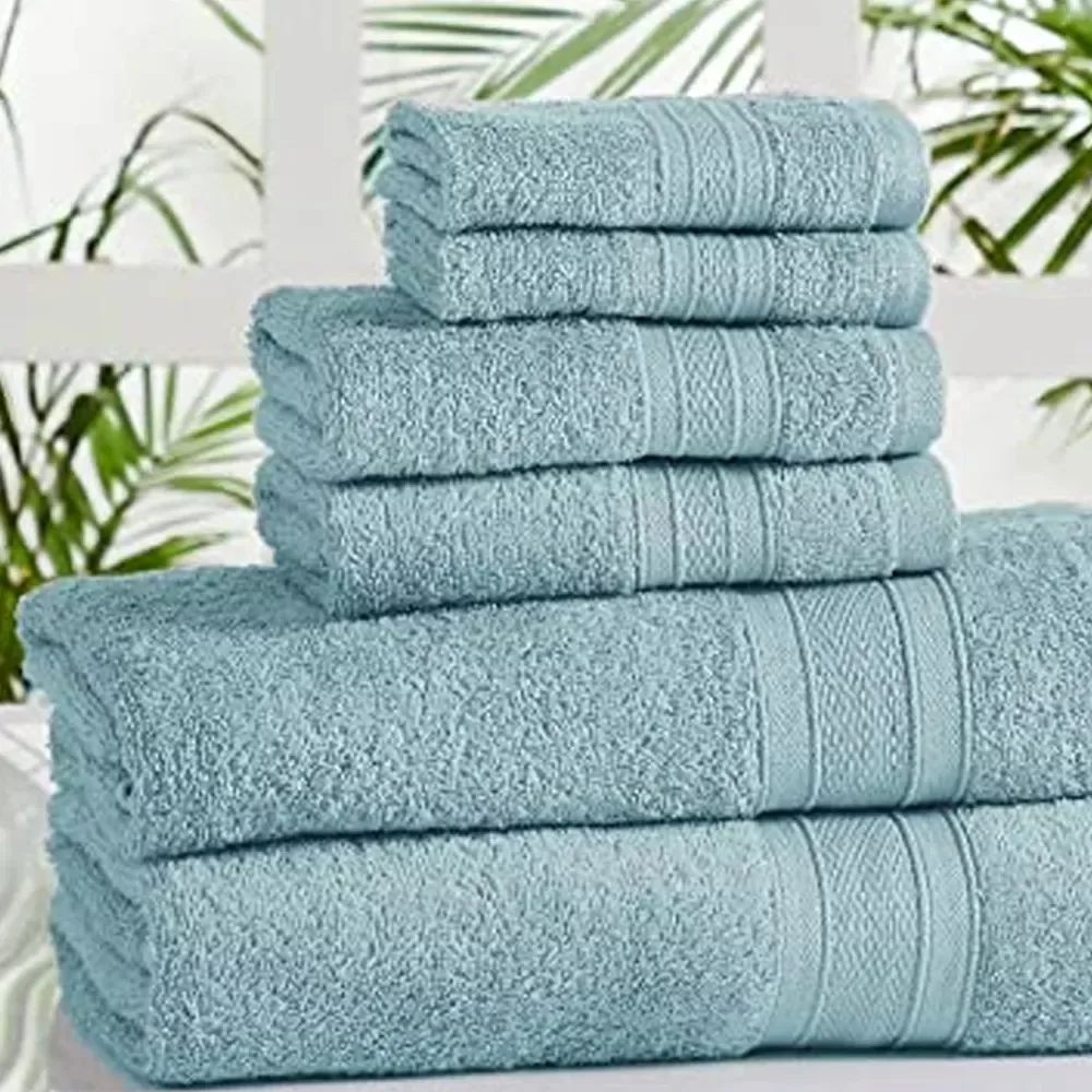 Hot Selling Customized Solid Color Cheap Price OEM Service Bath Towel Factory Rate Hand Towels for Personal Use