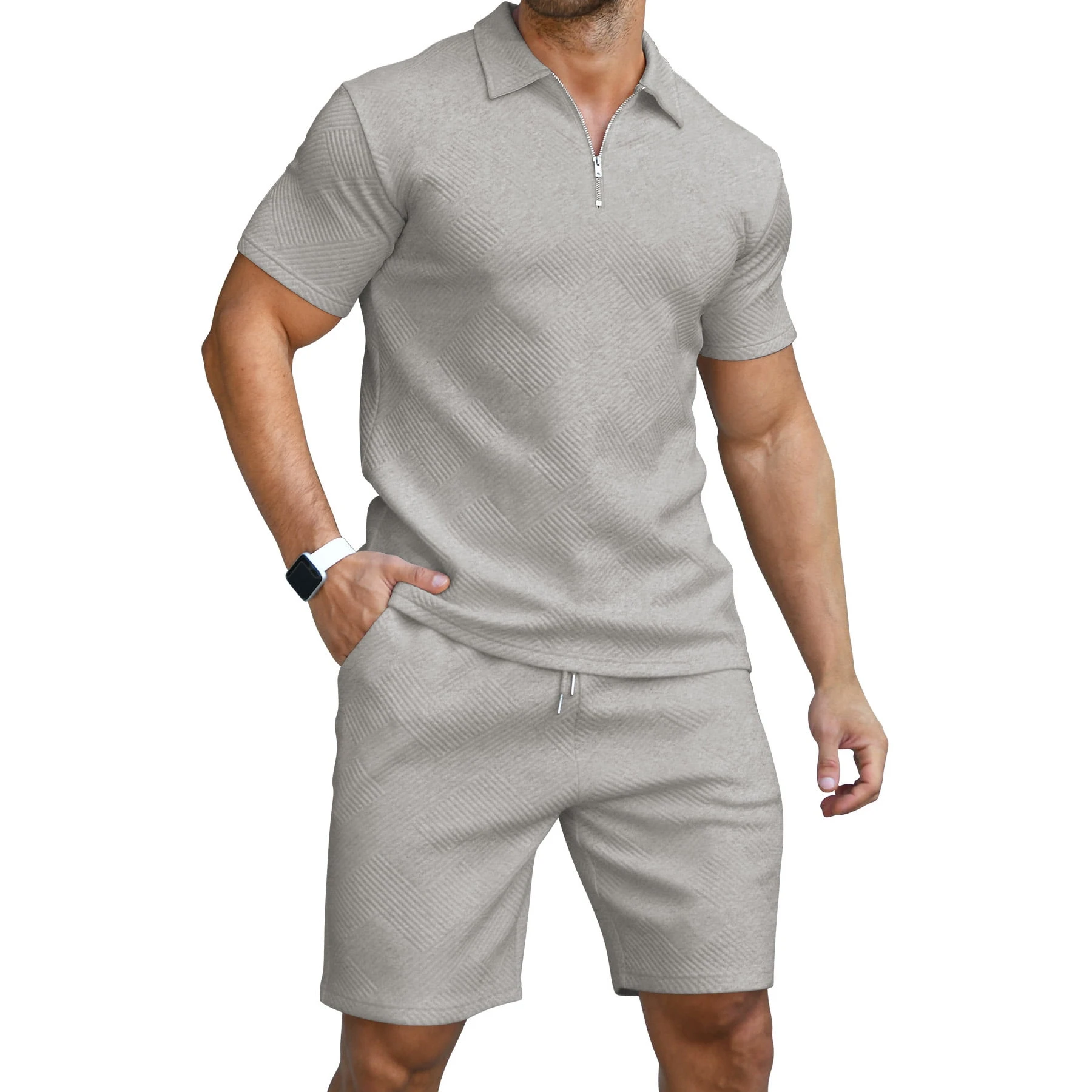 Polo shops Two Piece Shorts Set