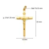 Yellow Gold 24x15mm