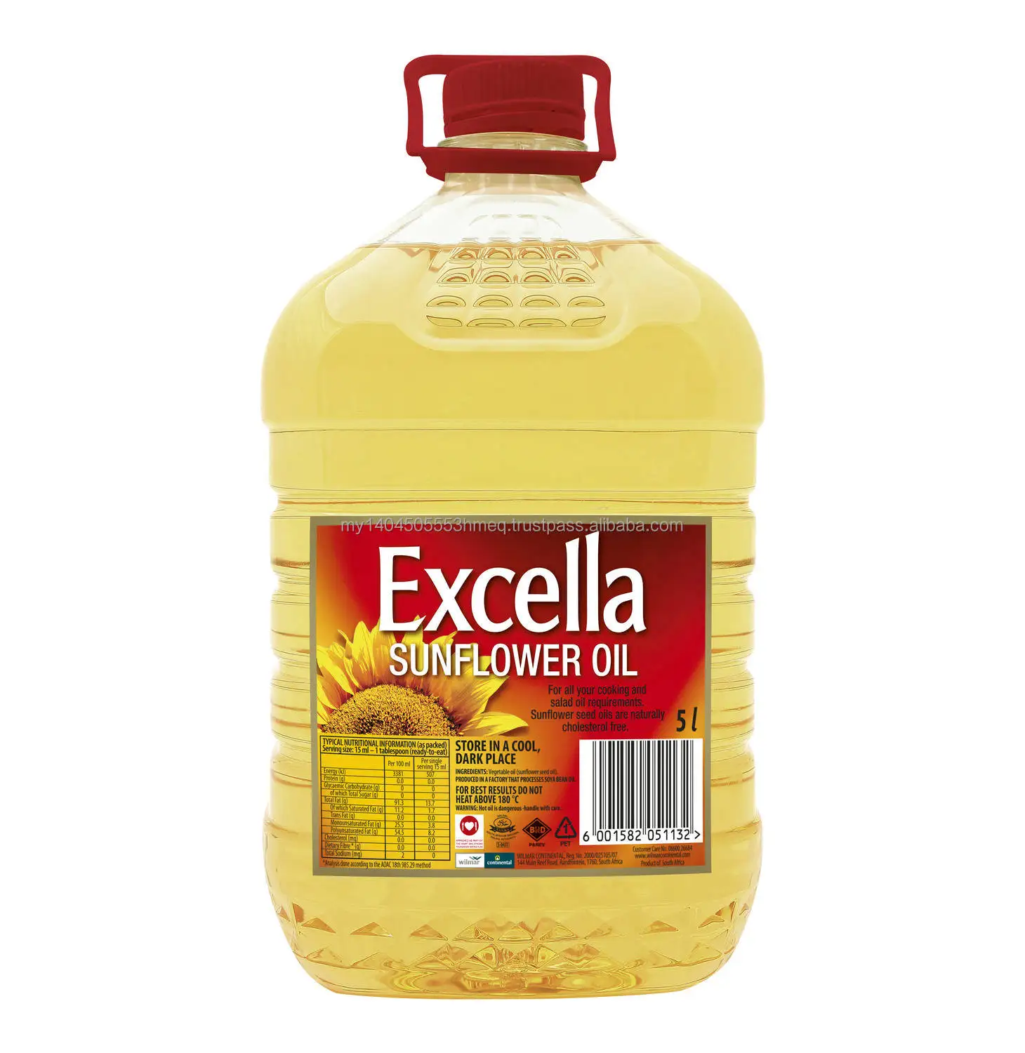 100% PURE REFINED SUNFLOWER OIL - 1L, 2L, 3L, 5L, 10L