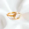 Cuarzo claro Oro rosa