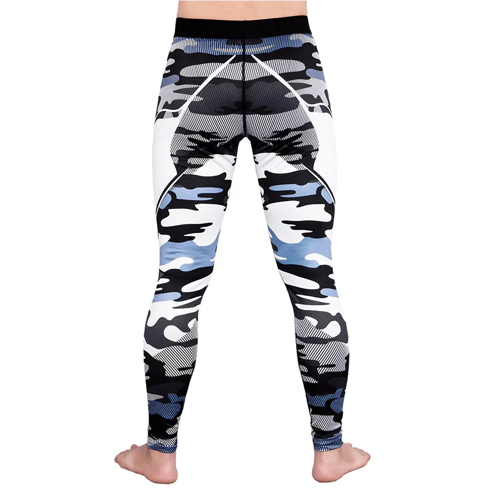 Mens Sublimation Leggings Spats Mma Bjj Grappling Compression Pants ...