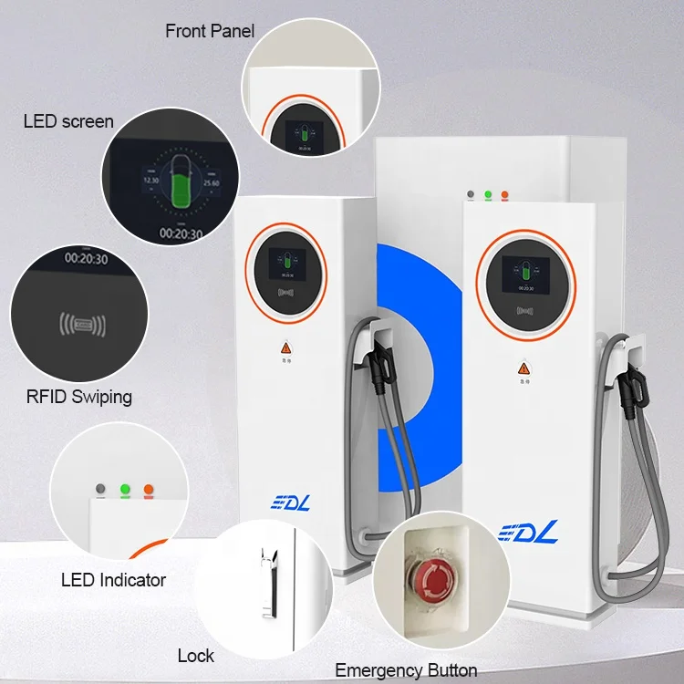 New Products 60kw 120kw 180kw Commercial Ev Chargers Dc Fast Charger Pile Electric Vehicles Floor-Mounted Charging Station