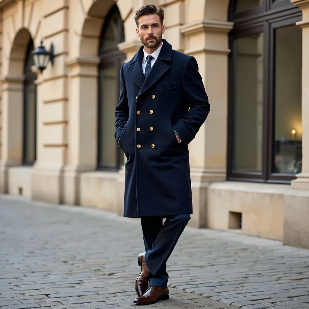 Long Coat Men Customized Business Casual Wear Trench Coat Men Overcoat Breathable Sustainable Warm Long Coats For Men