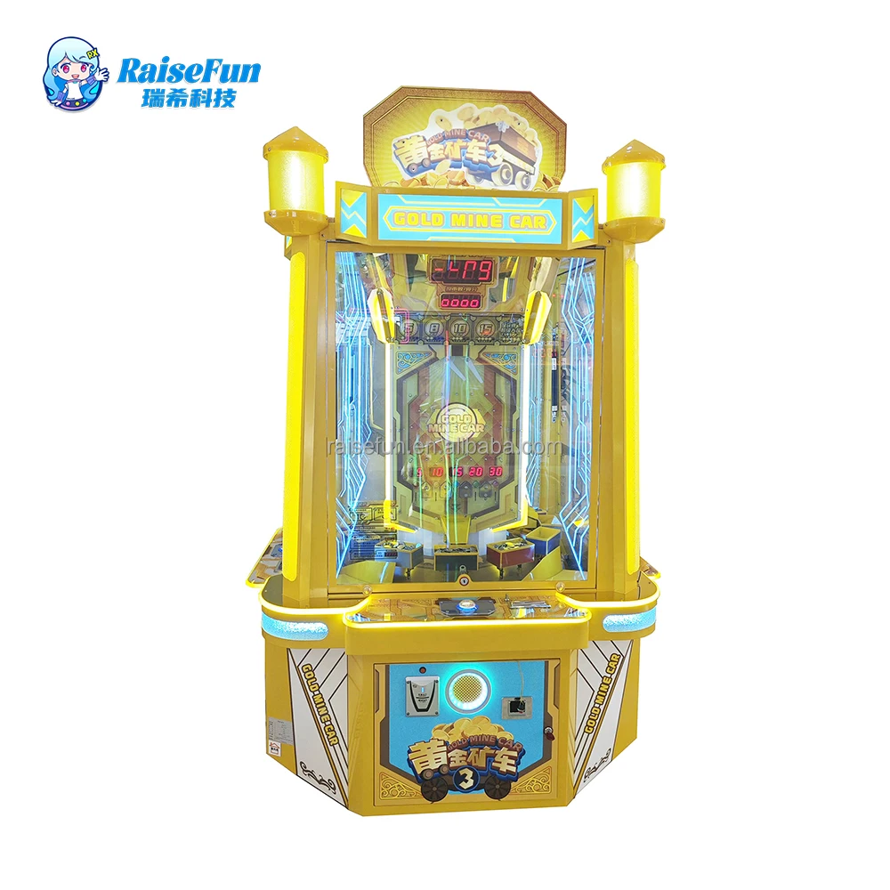 Most Profitable Coin Pusher Game Machine  4 Player Custom Ticket Redemption Commercial Machine or Shipping Mall Game Center