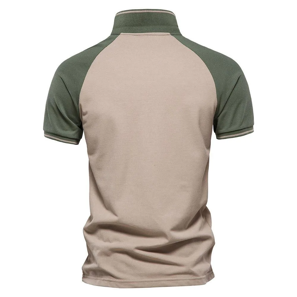 Customize The Latest Style Men's Polo Shirt Short Sleeve Muscle Men