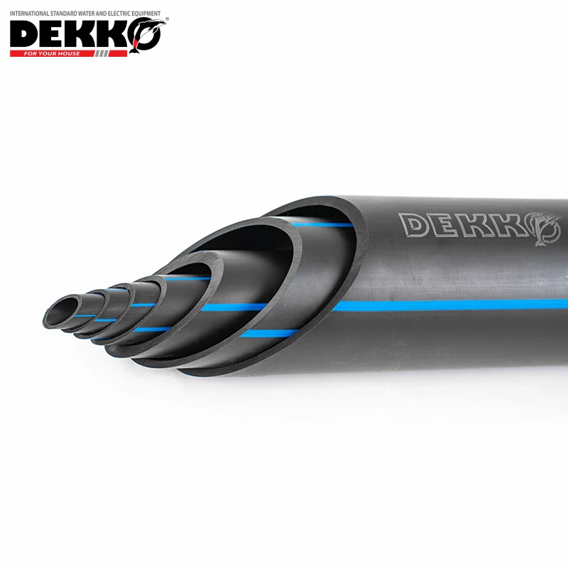 Wholesale Water And Drainge High Quality Black Plastic Pipe Hdpe Pipe