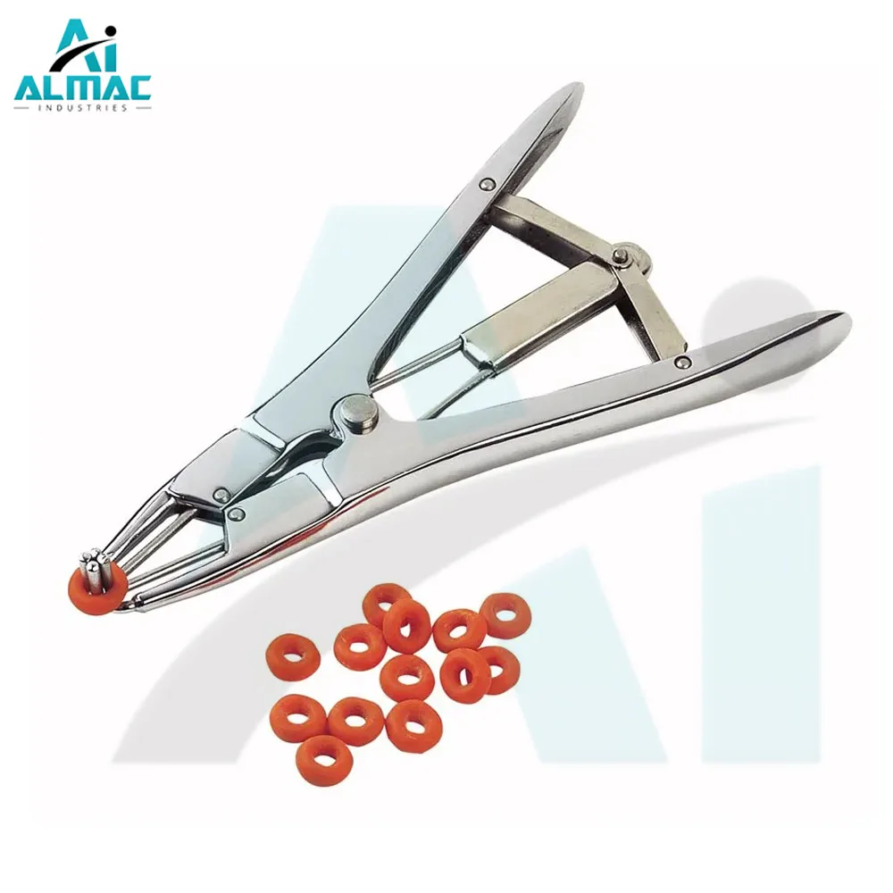 Farm Castrator ALMAC Elastrator Veterinary Surgical Instrument Castration Applicator ...