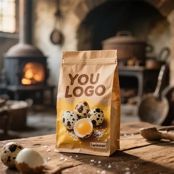 Customized Digital Printing Scratch-Off Victory Foreign Style Snack Packaging Plastic Bags Spot UV Logo Embossed Heat-Sealed Bag