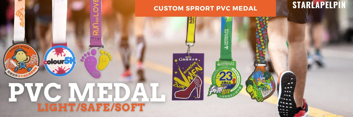 Custom Football Medals Sports Soft PVC Rubber Medal Custom Logo Kid ...