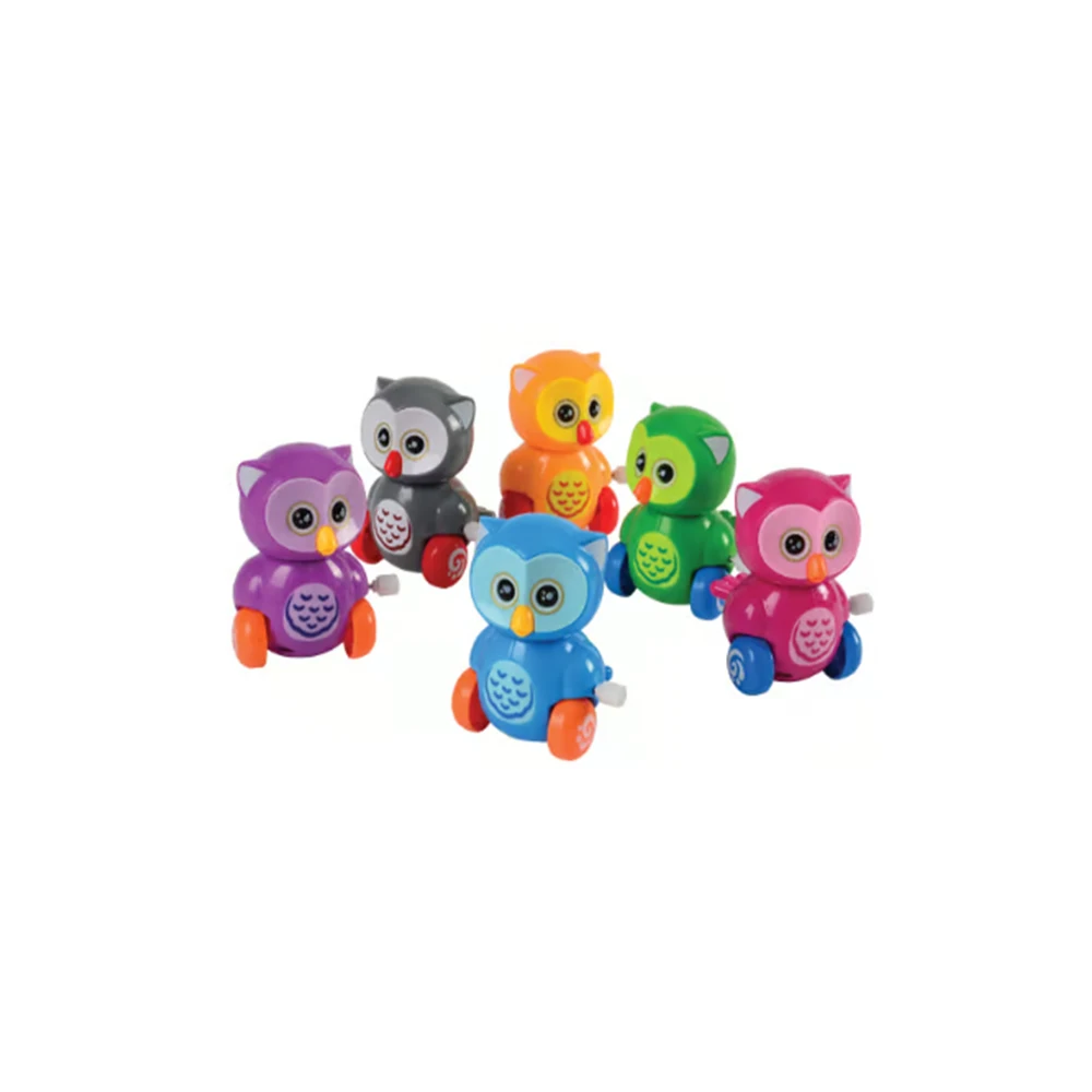 Заводные совы хорошее качество заводная пластиковая сова игрушка для