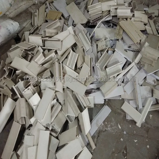 Industrial Pvc Window Door Profile Scrap Grey Pvc Pipe Regrind Recycled Pvc Scrap Abs Medical