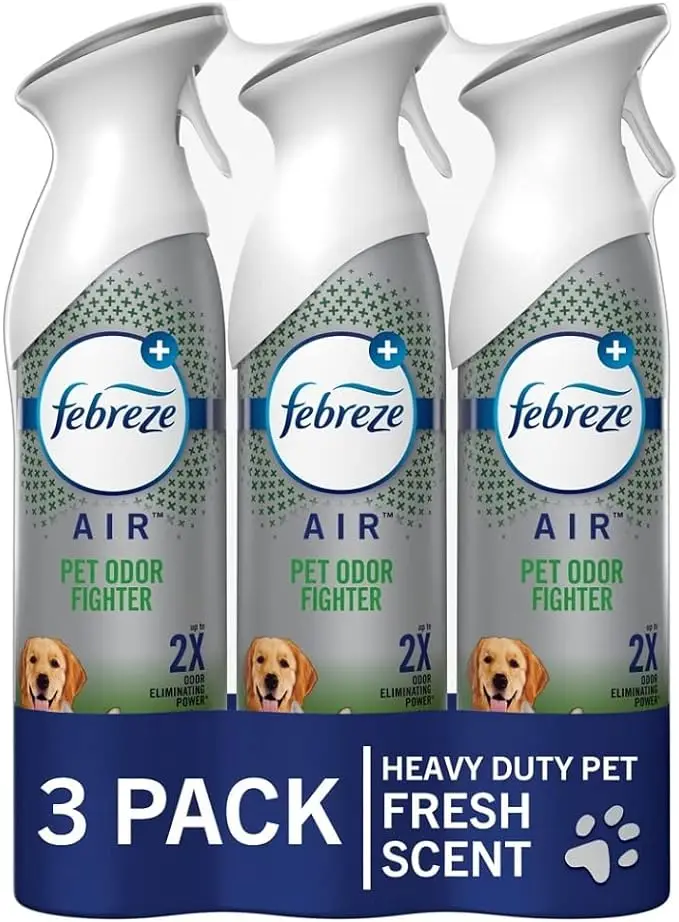 Febreze Air Freshener Spray,Heavy Duty Pet For Home,Pet Friendly,Odor