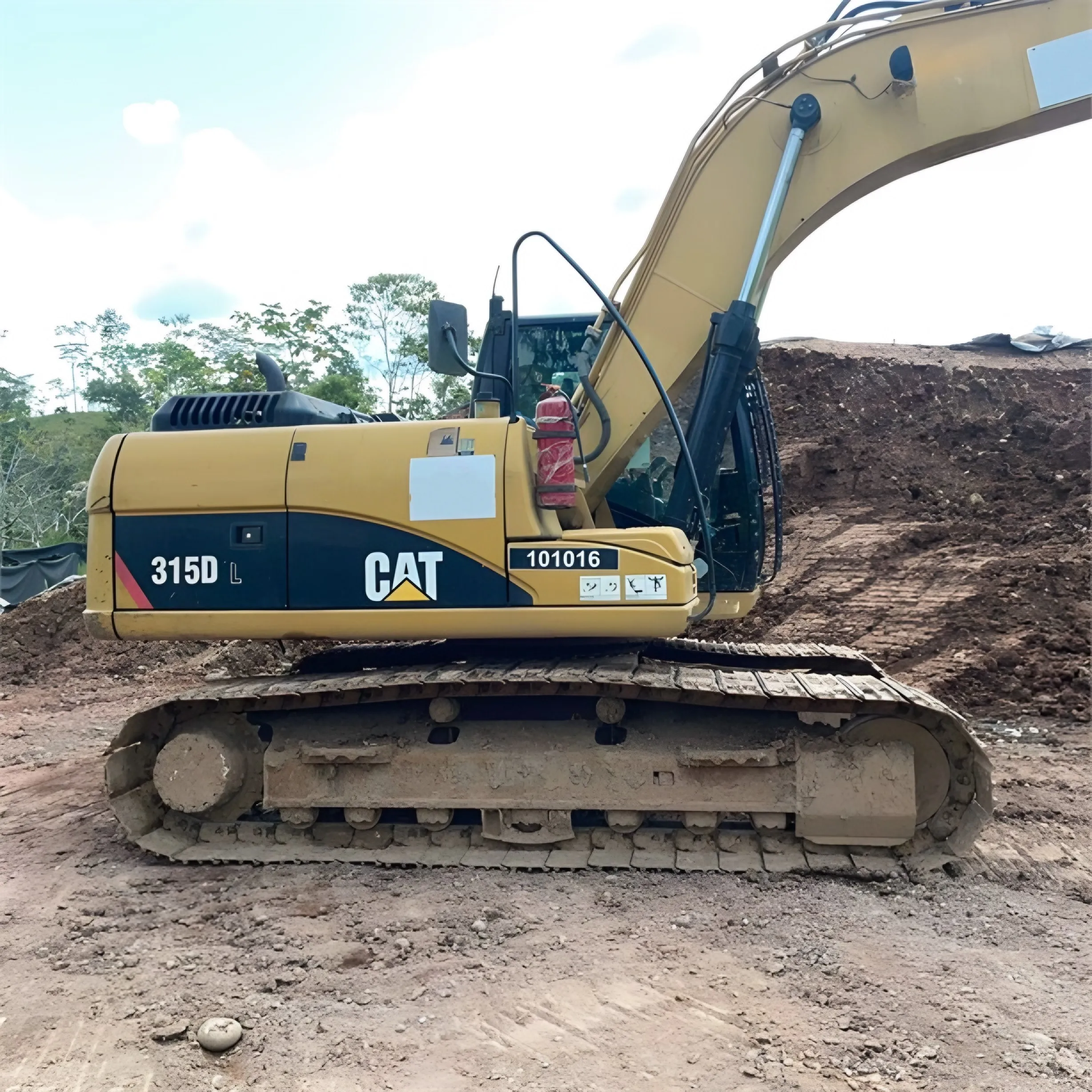 Secondhand Digger 2012 Caterpillar 315dl Original Cat Used Excavator