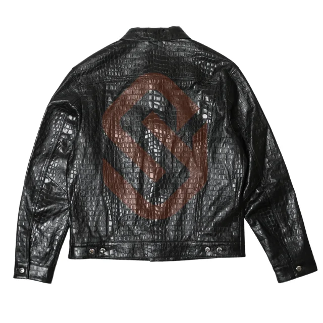 Shop Our Croc Embossed Leather Jackets for College Boys