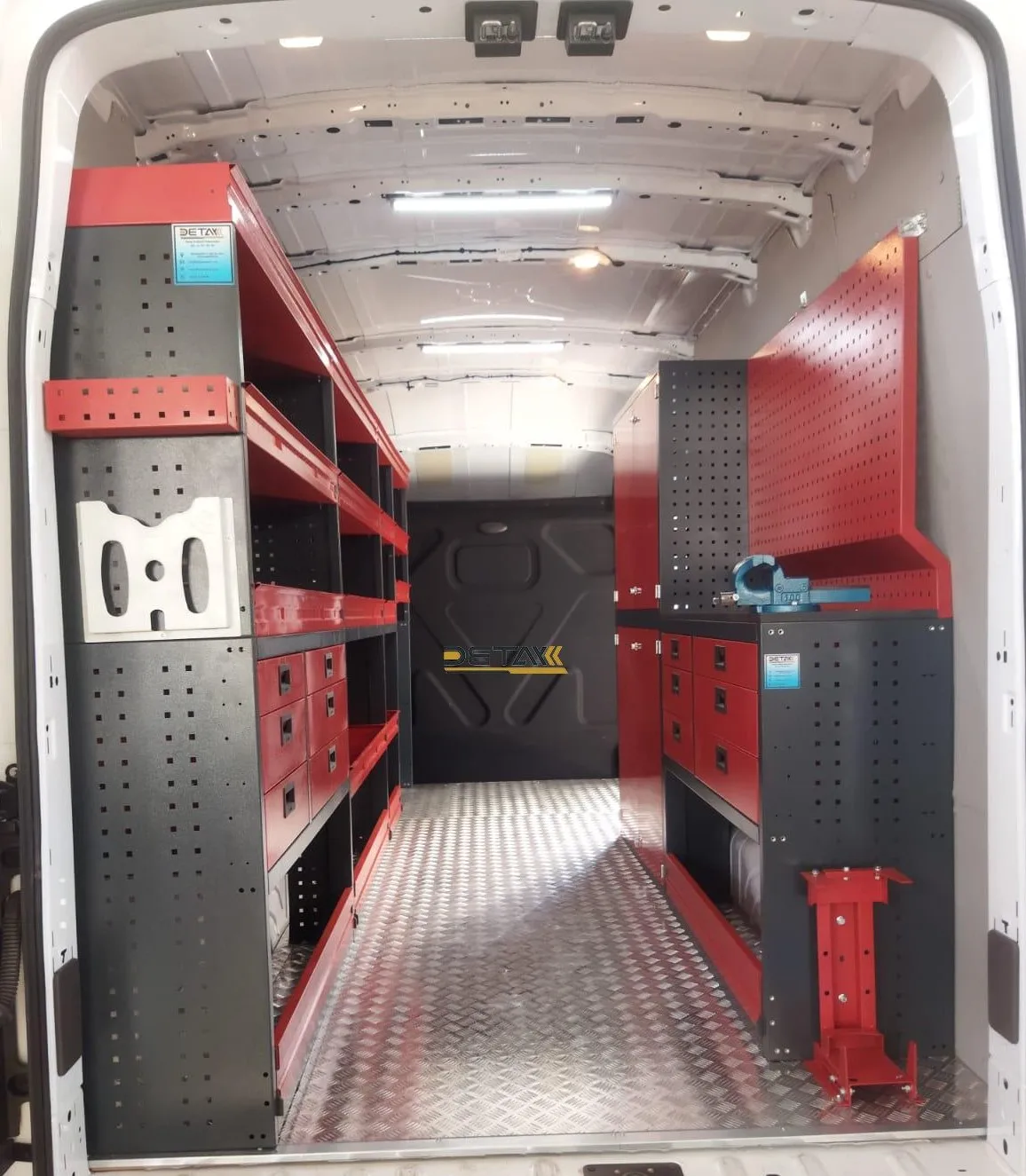 Customizable Metal Steel Cabinet for Mobile Service Vans