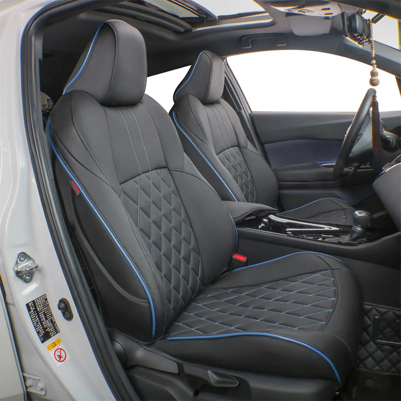 EKR Custom Fit High-end Auto Interior Accessories Easy Install Full Set Leather Car Seat Covers for Chevrolet Malibu 2017 2018