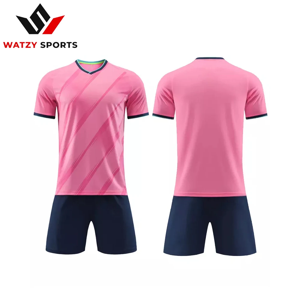 Dye Sublimation Custom Printing Soccer Wears Uniforms Sportswear Set Custom New Design High 1371