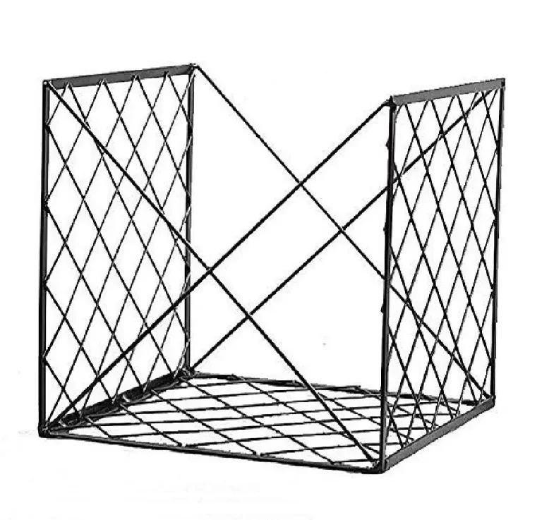 Simple Indoor Magazine Newspaper Metal Wire Mesh Display Rack Holder ...