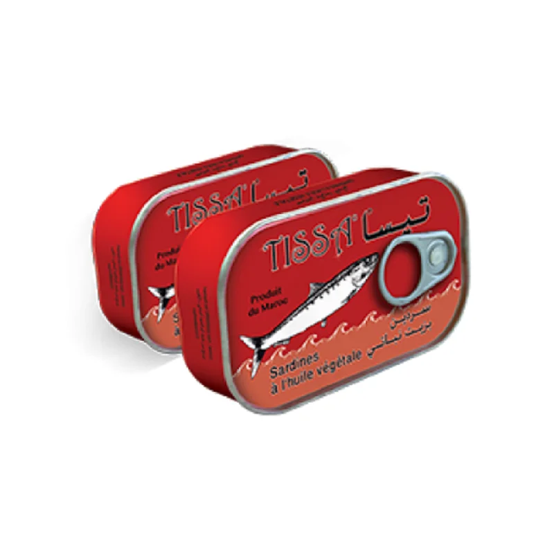 Morocco Titus Canned Sardines In Vegetable Oil 125g Club Can Buy