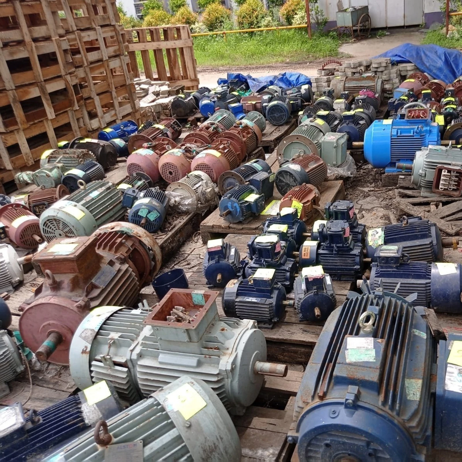 2025 Recycling Industry Demand Electric Motor Scrap with High Copper Yield, Wholesale Used Motor Scrap at Factory Price Supply