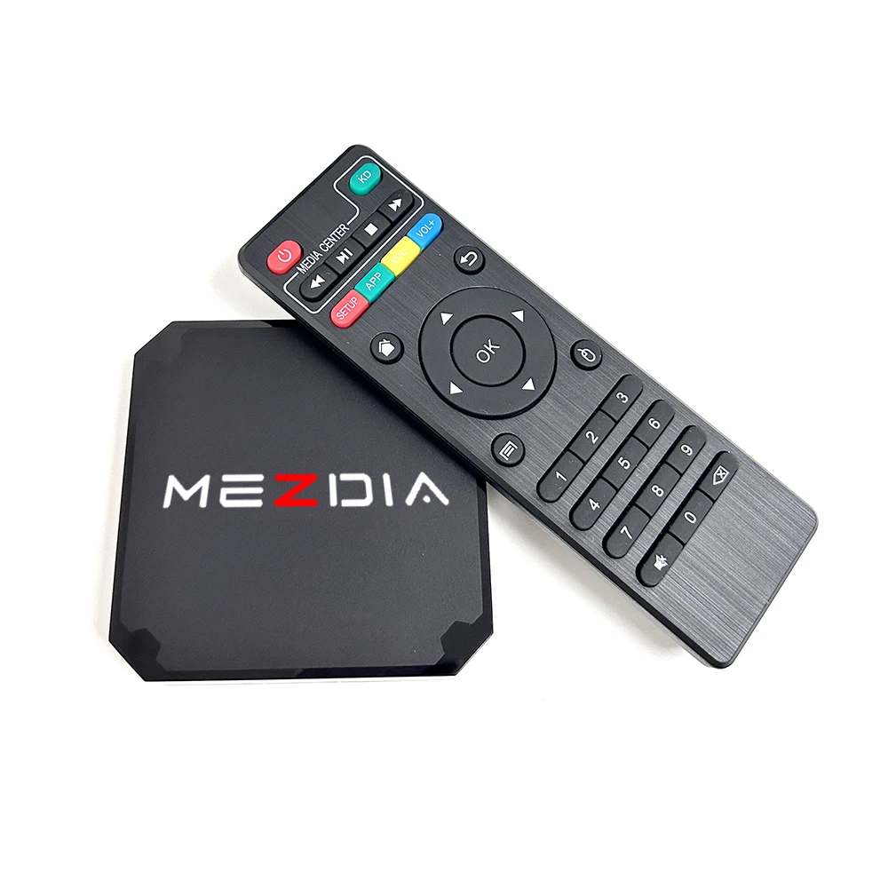 MEZDIA Smart TV Box - Premium 4K H.265 HEVC Set Top Box