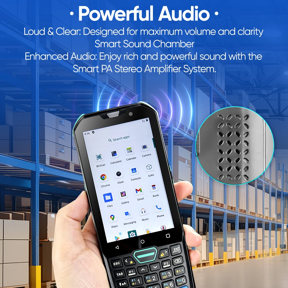 New Android 11 GMS IP68 Rugged Industrial Mobile Handheld PDA 1D 2D Barcode Scanner Warehouse Data Collector Terminal PDAs