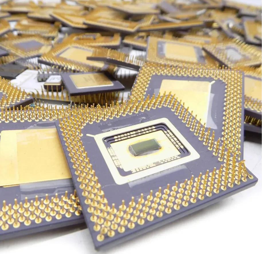CPU Processor Scrap and gold finger scrap High Yield gold recovery ...