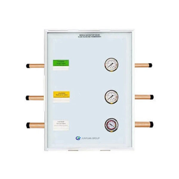 OEM Factory LCD Medical Gas Zone Valve Box with Alarm 2 Gases 3 Gases 4 Gases for Hospital Medical Gas Alarm System