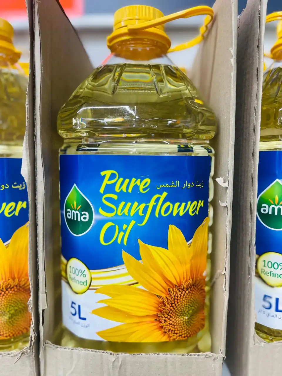 Refined Edible Sunflower Oil Origin 1l 2l 3l 5l To 25l Yellow Liza Top ...