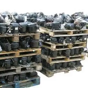 High Purity Copper Fridge Compressor Scrap Metal Ready for Recycling Germany