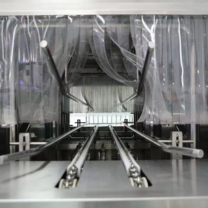 Industrial Automatic Crate Cleaner for Food Industry High Pressure Tray Basket Cleaner