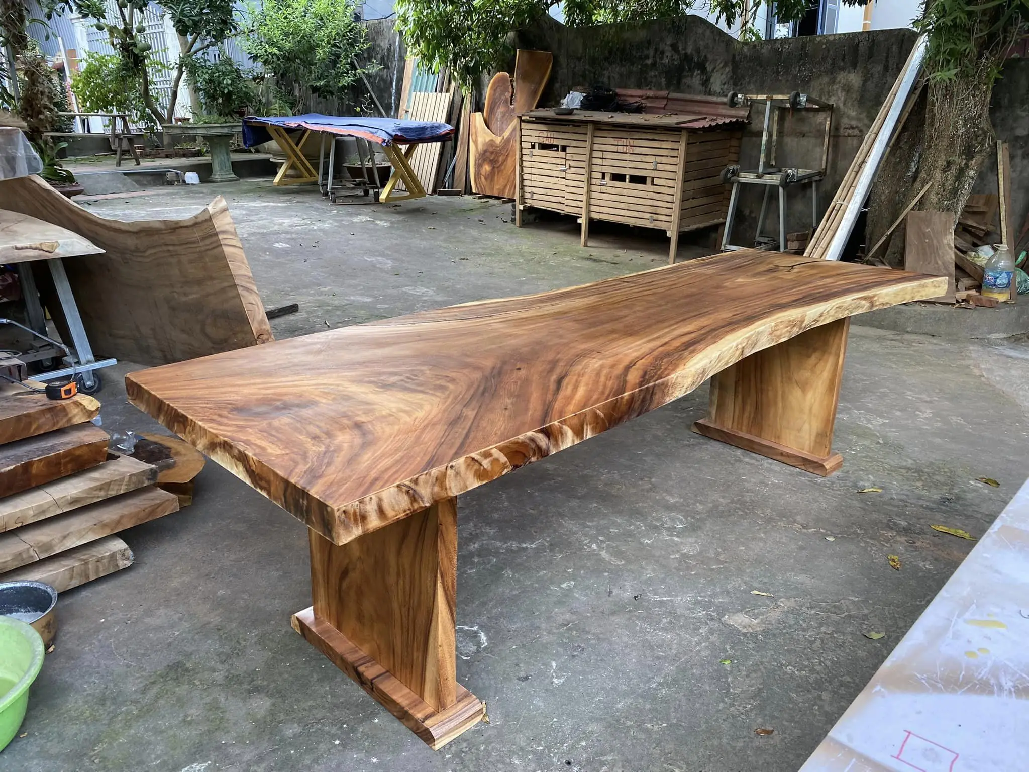 Made In Vietnam Saman Wooden Dining Table Saman Dining Table Good