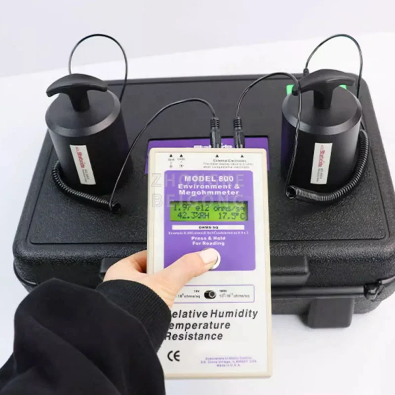 ACL-800 Environment&Megohmmeter,Relative Humidity Temperature Resistance,Surface Resistance/resistivity Tester
